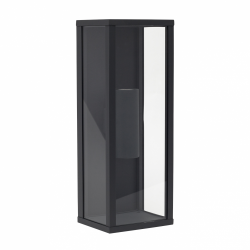 APLIQUE 2XE27 GRIS OSCURO IP44 - Wall Applique - 1